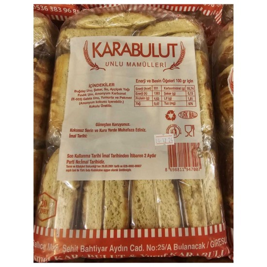 Karabulut Macunlu Giresun Pastası Karabulut Macunlu Giresun Pastası