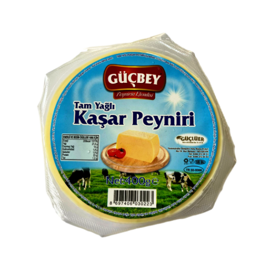 Güçbey Kaşar Peyniri 400 Gr Güçbey Kaşar Peyniri 400 Gr