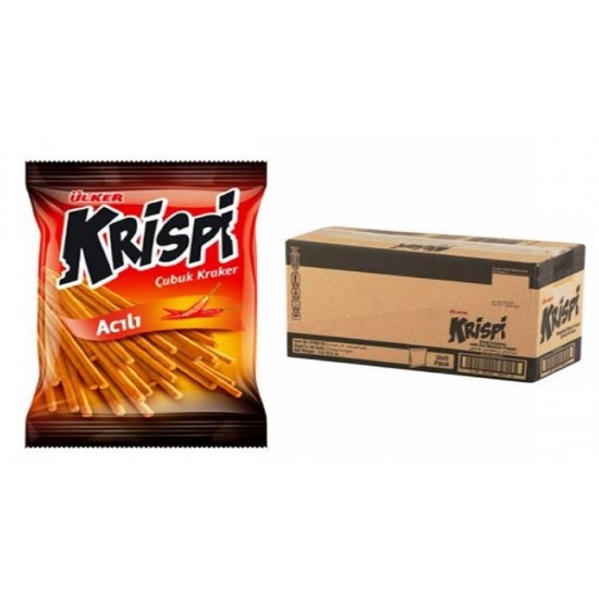 Ülker Krispi Acılı Çubuk Kraker 43 gr 15 Adet
