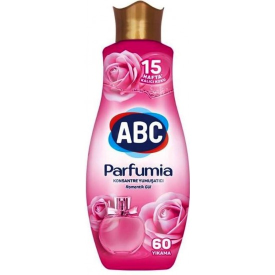 Abc Parfumia Romantik Gül Konsantre Yumuşatıcı 1440 Ml