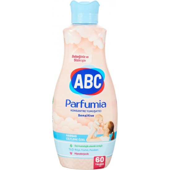 Abc Parfumia Konsantre Yumuşatıcı  Sensitive 1440 Ml