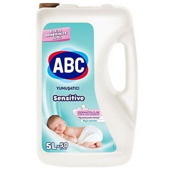 Abc Soft Yumuşatıcı Sensitive 5 Lt