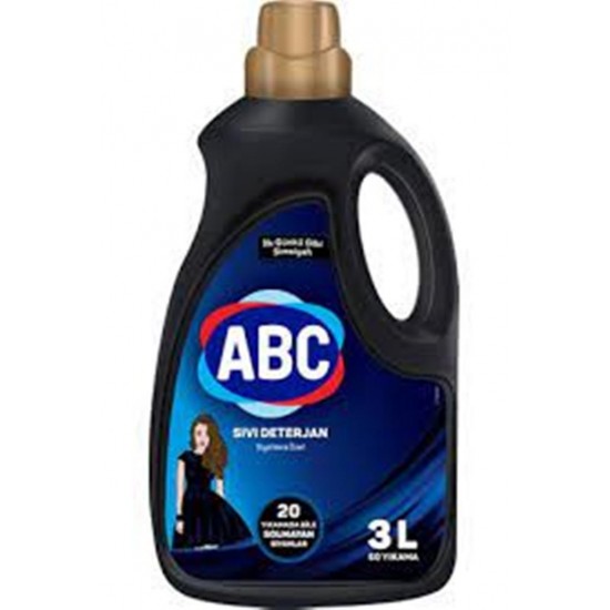 Abc Sıvı Çamaşır Deterjanı Siyahlar 3000 Ml Abc Sıvı Çamaşır Deterjanı Siyahlar 3000 Ml