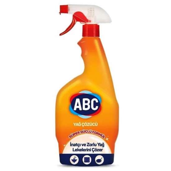 Abc Sprey Yağ Çözücü 750 Ml