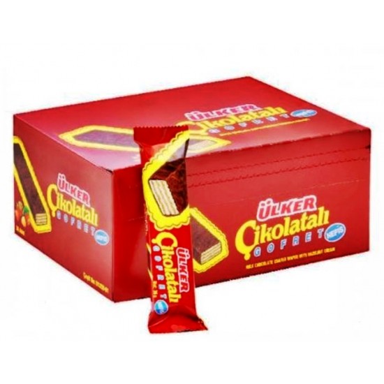 Ülker Çikolatalı Gofret 40 gr 36 Adet Ülker Çikolatalı Gofret 40 gr 36 Adet