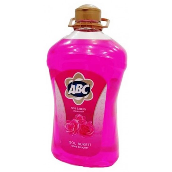 Abc Sıvı Sabun Gül Buketi Pembe 3000 Ml Abc Sıvı Sabun Gül Buketi Pembe 3000 Ml