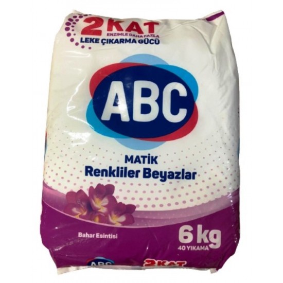 Abc Matik Beyazlar ve Renkliler 6 Kg