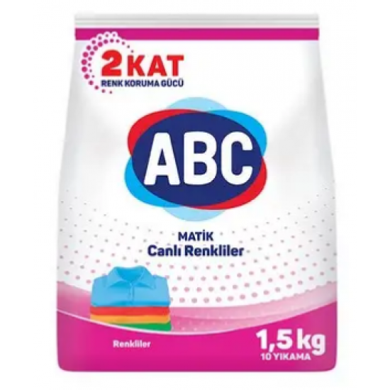 Abc Matik Canli Renkler 1,5 Kg Abc Matik Canli Renkler 1,5 Kg