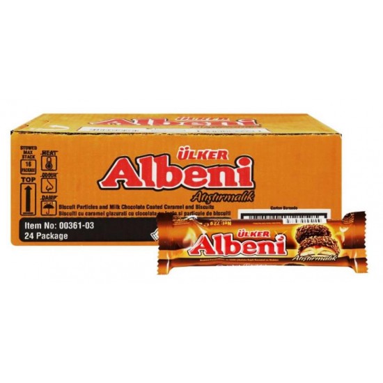 Ülker Albeni Atıştırmalık Büsküvi 72 gr 24 Adet