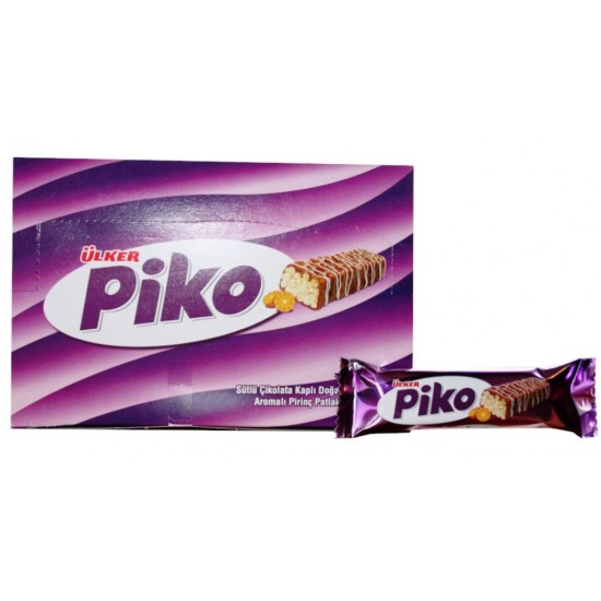 Ülker Piko Sütlü Çikolata 18 gr 24 Adet Ülker Piko Sütlü Çikolata 18 gr 24 Adet