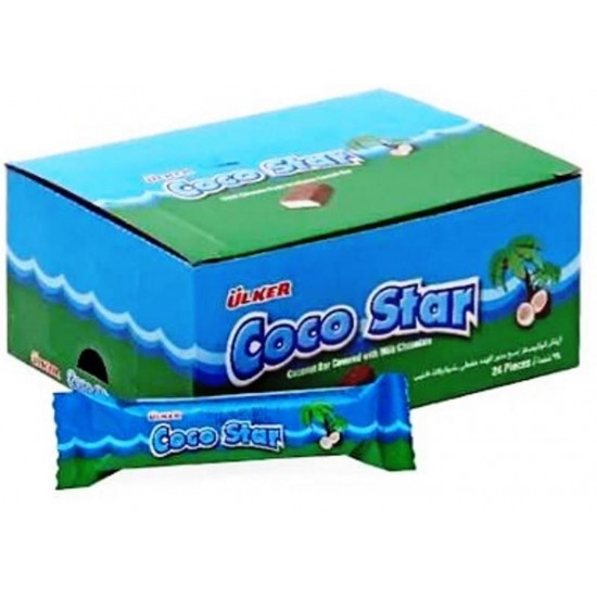 Ülker Cocostar H.Cevizli 25 gr 24 Adet Ülker Cocostar H.Cevizli 25 gr 24 Adet