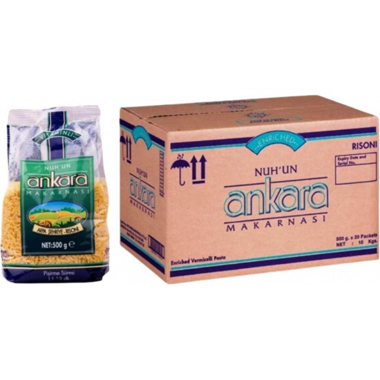 Ankara Vitaminli Arpa Şehriye 500 Gr x20