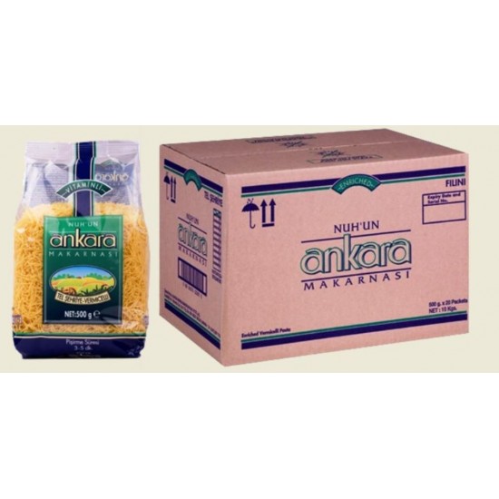 Ankara Vitaminli Tel Şehriye 500 Gr x20