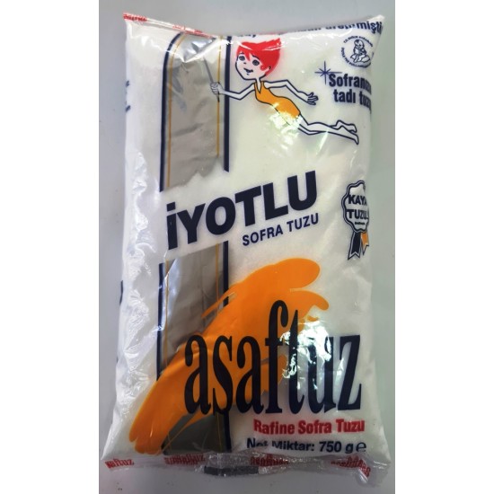 Asaf  İyotlu Tuz 750 Gr