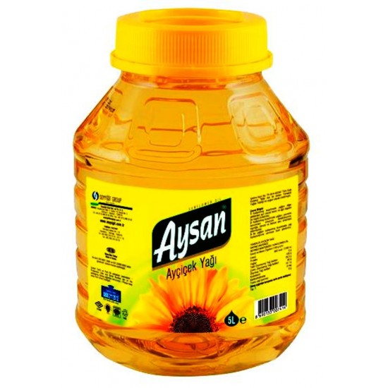 Aysan Ayçiçek Yağı 5 Lt