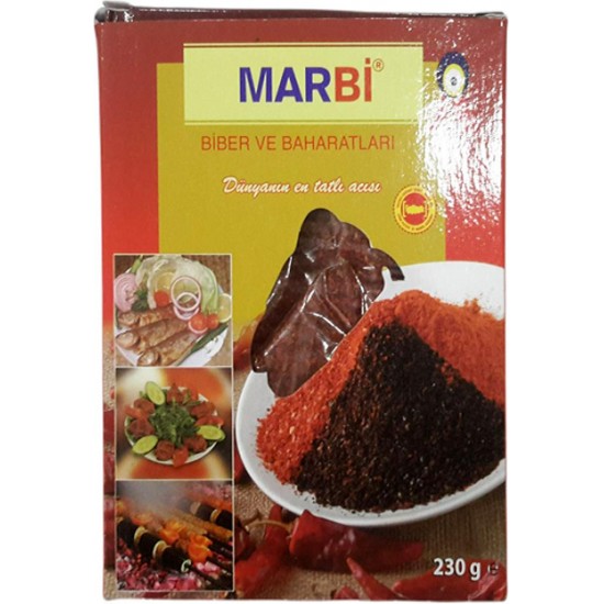 Marbi Kırmızı Biber 230 gr Marbi Kırmızı Biber 230 gr