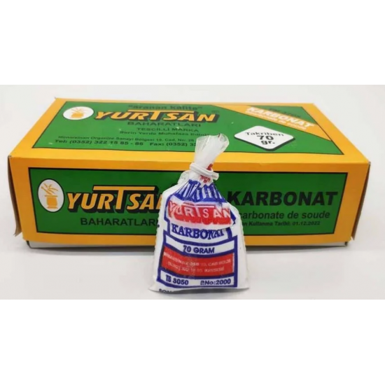 Yurtsan Karbonat 70 Gr 20 li