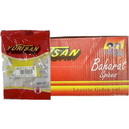Yurtsan Limon Tuzu  20 GR  30 Adet