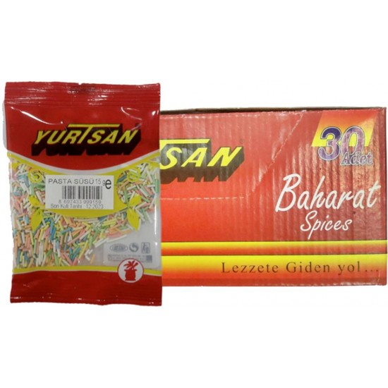 Yurtsan Pasta Süsü 20 GR 30 Adet Yurtsan Pasta Süsü 20 GR 30 Adet