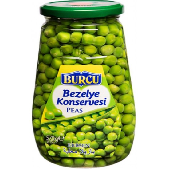 Burcu Bezelye Konservesi 570 Gr