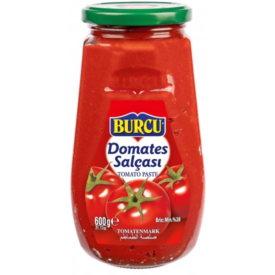 Burcu Domates Salçası 600 Gr Burcu Domates Salçası 600 Gr