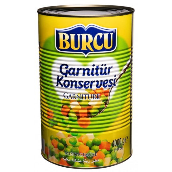 Burcu Garnitür Konservesi 4000 gr Burcu Garnitür Konservesi 4000 gr