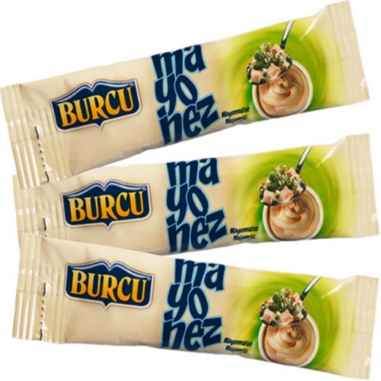 Burcu Stick Mayonez 9 Gr. 500 Adet Burcu Stick Mayonez 9 Gr. 500 Adet