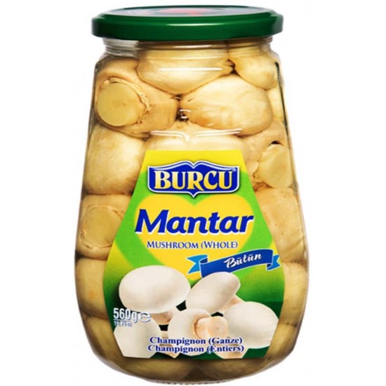 Burcu Mantar Bütün Konservesi̇ 560 gr