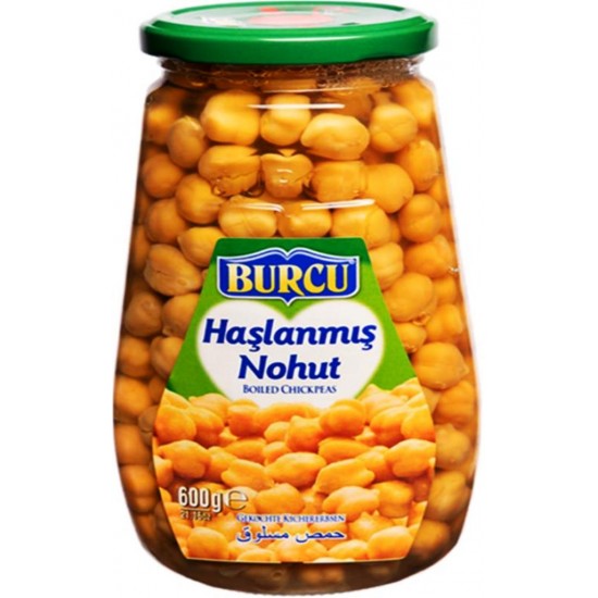 Burcu Haşlanmış Nohut 560 gr Burcu Haşlanmış Nohut 560 gr