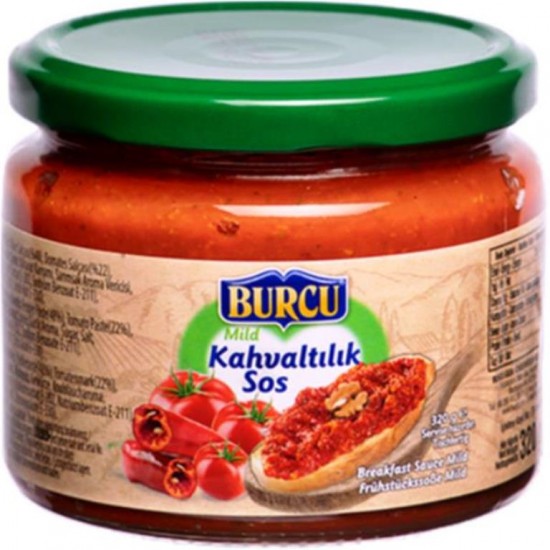 Burcu Kahvaltılık Sos Tatlı 320 G