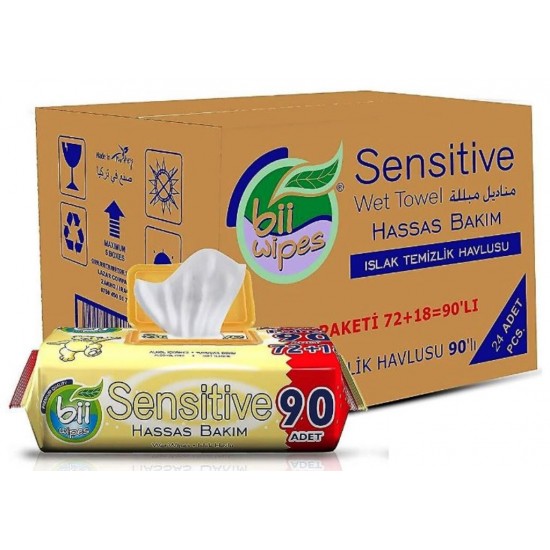 Sensitive Islak Mendil Havlu Sensitive Islak Mendil Havlu