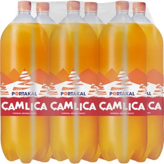 Çamlıca Portakal Aromalı Gazoz 2,5 lt x 6 Adet