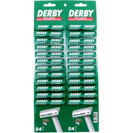 Derby Tek Tıraş Bıçağı 48li Derby Tek Tıraş Bıçağı 48li