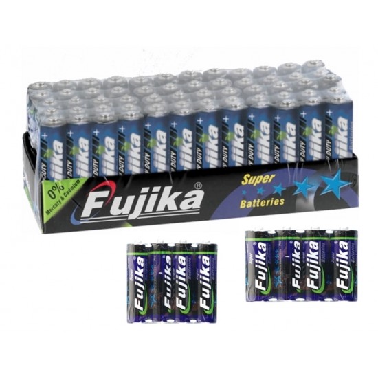 Fujika Pvc İnce Pil AAA R03 4 lü 15 Paket