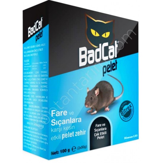 Badcat Fare Zehiri Pelet 100 Gr