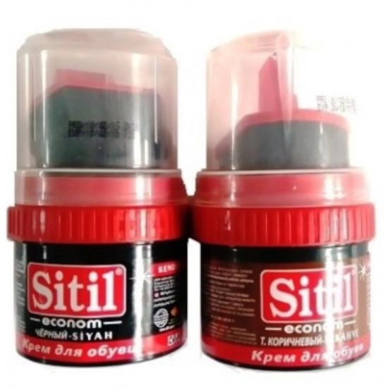 Sitil Ayakkabı Boyası 50 ml Siyah 12 Adet