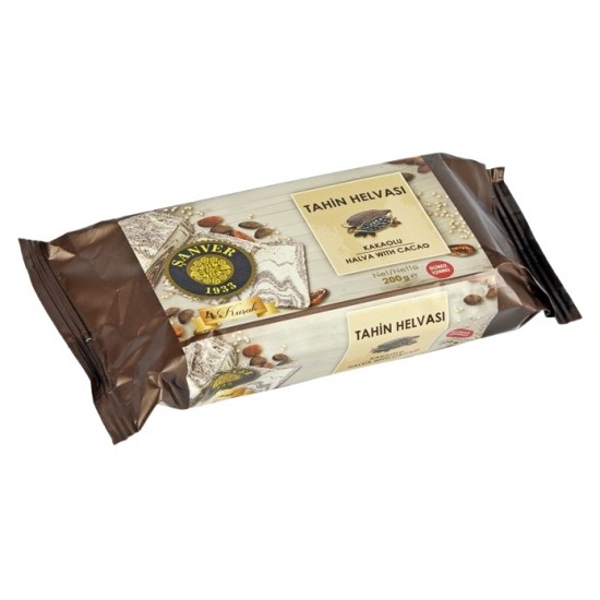 Şanver Kakaolu Helva 200 gr Şanver Kakaolu Helva 200 gr