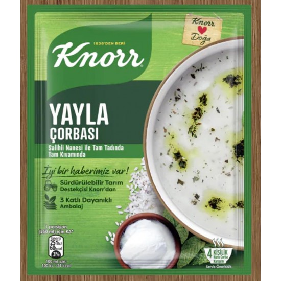 Knorr Yayla Çorbası 12 Adet Knorr Yayla Çorbası 12 Adet