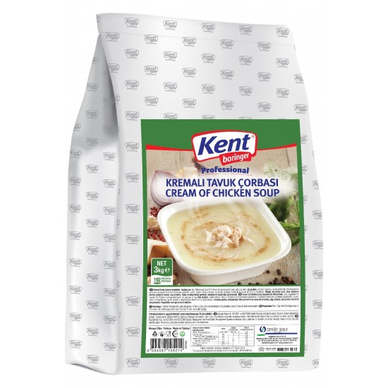 Kent Boringer Kremalı Tavuk Çorbası 3 kg