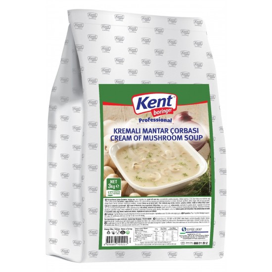 Kent Boringer Mantar Çorbası 3 kg Kent Boringer Mantar Çorbası 3 kg
