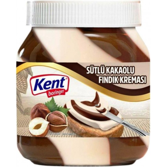 Kent Boringer Sütlü Kakaolu Fındık Kreması Çift Renkli 350 Gr