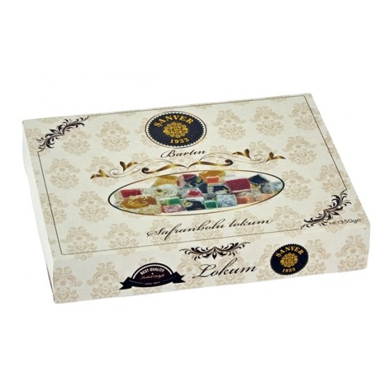 Şanver Lokum 250 gr Duble Fıstıklı Şanver Lokum 250 gr Duble Fıstıklı