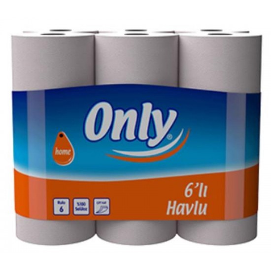 Only Havlu 6lı 2 Katlı Only Havlu 6lı 2 Katlı