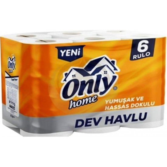 Only 6lı Evo Havlu 2 Katlı Only 6lı Evo Havlu 2 Katlı