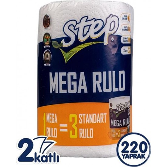 Step Mega Dev Havlu Kağıt 220 Yaprak