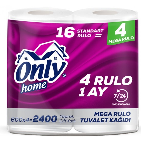 Only Blue Tuvalet Kağıdı 4 lü Only Blue Tuvalet Kağıdı 4 lü