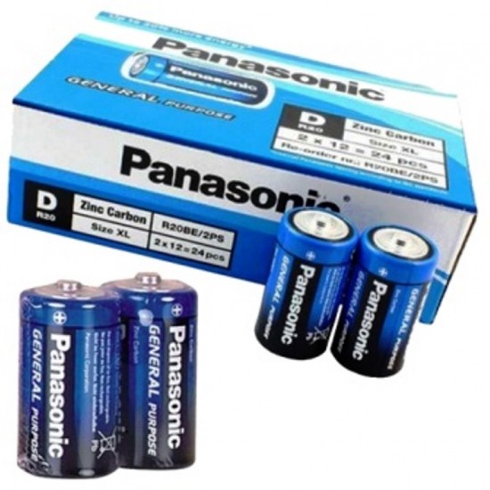 Panasonic Pil Büyük 24 Adet Panasonic Pil Büyük 24 Adet