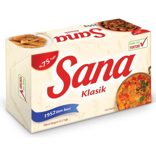 Sana Margarin 200 gr x 24 Sana Margarin 200 gr x 24