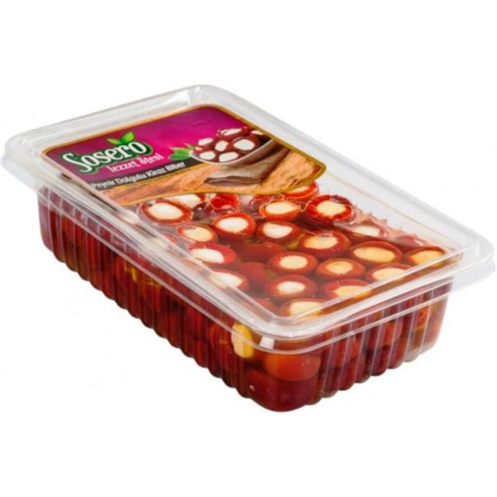 Sosero Peynir Dolgulu Kiraz Biber 1800 Gr