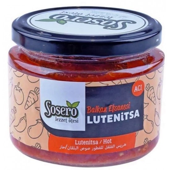 Sosero Lutenista Balkan Sos Acı 300 Cc